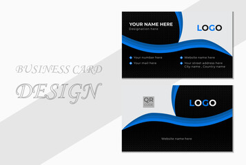 Business Card Template. Creative and Clean Business Card . Double-sided Business card.
Minimalist Business Card Template. Modern Business Card.

