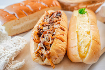 色々な惣菜パン