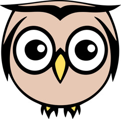 Obraz premium Baby owl draw
