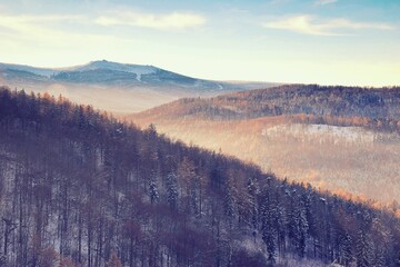 Góry zimą