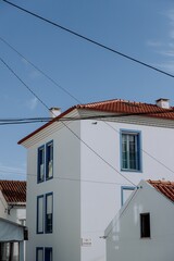 Fototapeta na wymiar houses in the city