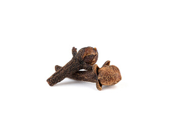 Cloves are the dried unopened buds of the tropical clove tree Syzygium aromaticum.