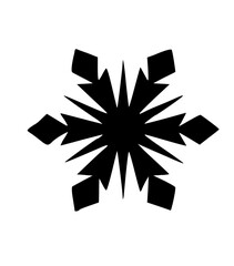 Graphic Snow Flake Icon