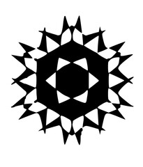 Graphic Snow Flake Icon