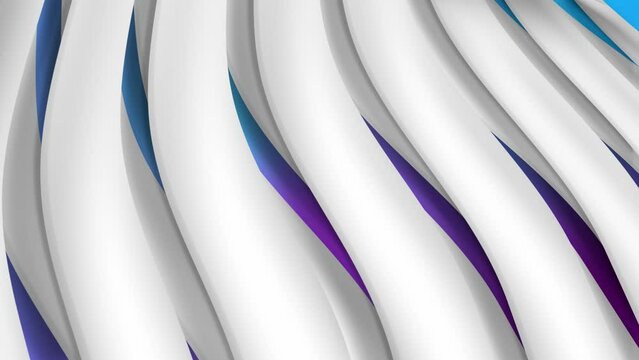 Dynamic abstraction colour gradient and white presentation background
