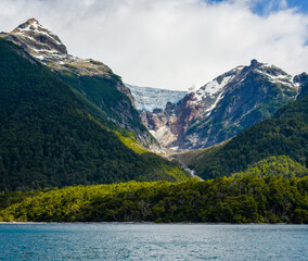 Torrecillas Glacier from the Lake