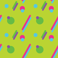 Seamless pattern. Abstract illustration. Neon colors 