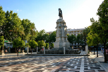 Views from the city of Seville, Spain
