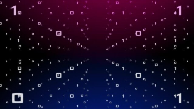 codice binario, tecnologia informatica, digitale