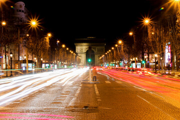 Fototapeta na wymiar Champs-Élysées