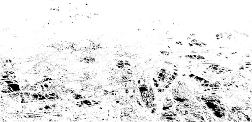 Rough black and white texture vector. Distressed overlay texture. Grunge background. Abstract textured effect. Vector Illustration. Black isolated on white background. EPS10