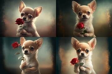 Valentine's Day Love: Romantic Gift Ideas for Couples with Red and Gold Hearts, Pink Clouds, and 4K Wallpaper Backgrounds to Celebrate the Holiday of Love generative ai