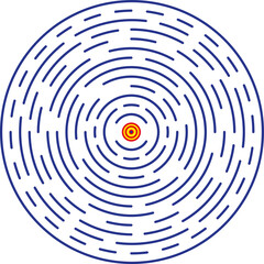 Concentric Labyrinth with Goal (v2)