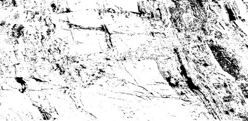 Scratched and Cracked Grunge Urban Background Texture Vector. Dust Overlay Distress Grainy Grungy Effect. Distressed Backdrop Vector Illustration. Isolated Black on White Background. EPS 10.