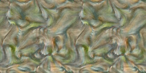 Marbled mineral decorative vintage seamless border. Natural crystal earthen ribbon for retro repeat. Trendy crystal washi tape. 