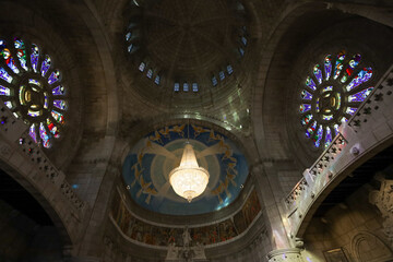 interior of church