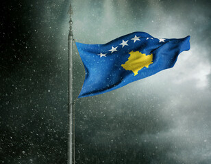 Kosovo Flag, Republic of Kosovo