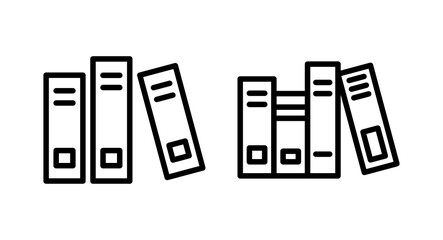 Library icon vector illustration. education sign and symbol