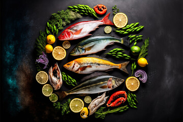 alimento peixes e derivados do mar 