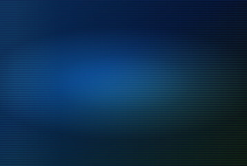 Abstract dark blue striped background  with a radial gradient