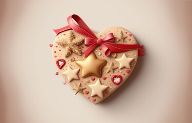 red  heart  love  valentine  card  day  background.