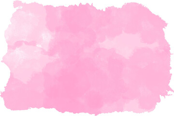Obraz premium Brush Stroke Pink Watercolor Texture Background