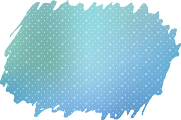 Obraz premium Brush Stroke Dot Pattern Gradient Color 