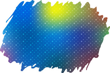 Brush Stroke Dot Pattern Gradient Color
