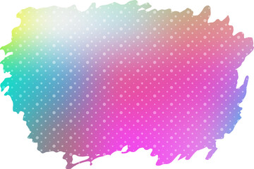 Brush Stroke Dot Pattern Gradient Color
