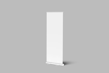 Roll up banner Blank Mockup