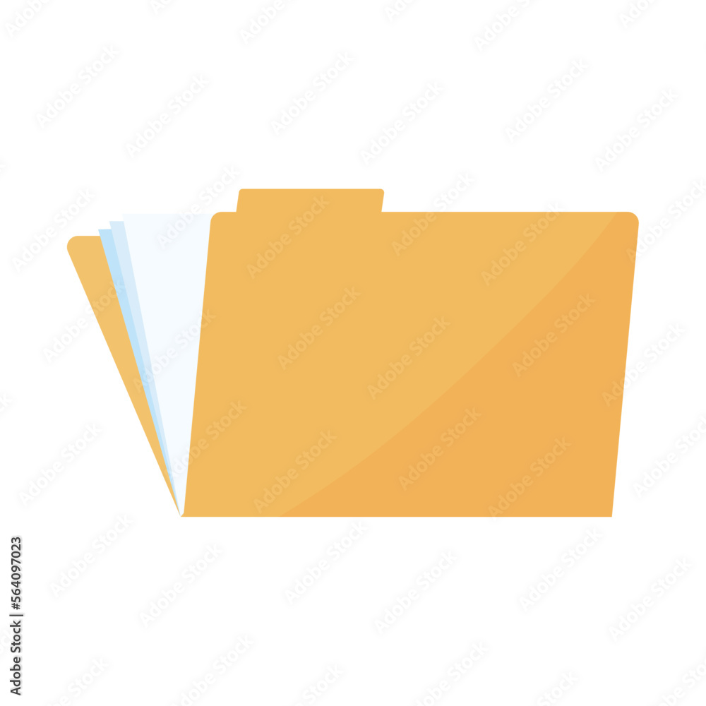 Poster documents folder design