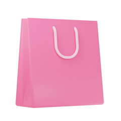 3d rendering of shopping bag
