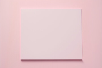 Minimal pastel pink background with cute object generative ai.