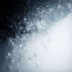 Obraz premium Snow Textured Background (generative AI)