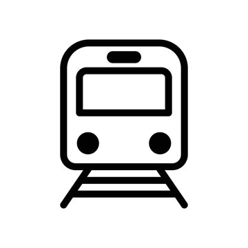 Train icon vector design template