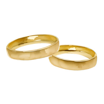 couple gold ring digital drawing with watercolor style illustration
