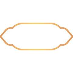 Islamic Line Frame (8)