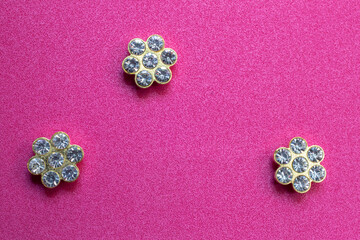 背景素材　綺麗なアクセサリー