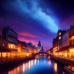 Fototapeta premium 야경