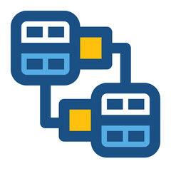 Data Structure two tone icon