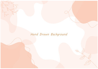 abstract pastel hand drawn background