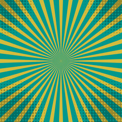Obraz premium comic background pop art retro vector illustration. Comic book style imitation