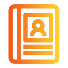 Contact Book gradient icon