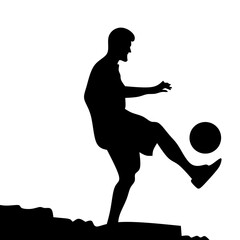 silhouette graphic vector illustration juggling, perfect for icons