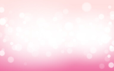 Pink valentine bokeh soft light abstract background, Vector eps 10 illustration bokeh particles, Background decoration