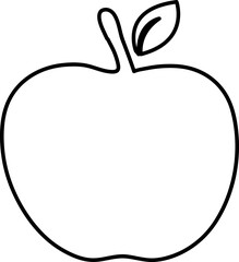 apple icon. sign design trendy style illustration on white background