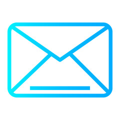 Mail  gradient icon