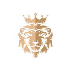 Lion King vector logo design inspiration