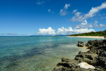 日本最南端波照間島の美しい風景