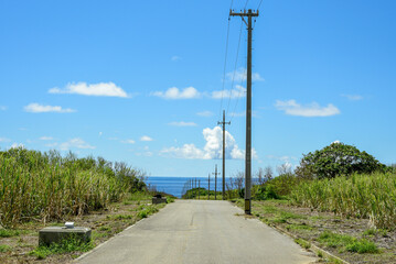 日本最南端波照間島の美しい風景